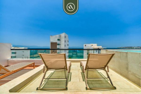 Amazing Studio with Rooftop Pool with Bay View